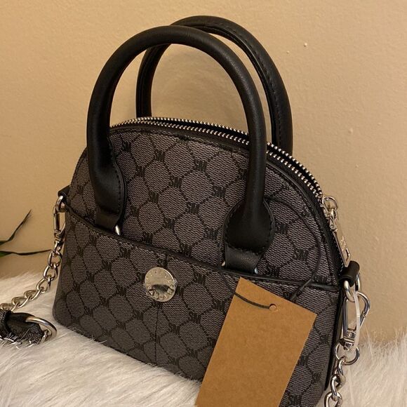 NWT Steve Madden (bbrody) Crossbody Black/Grey - Picture 4 of 14